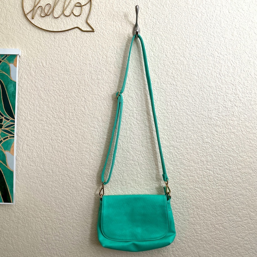 Teal crossbody - final price